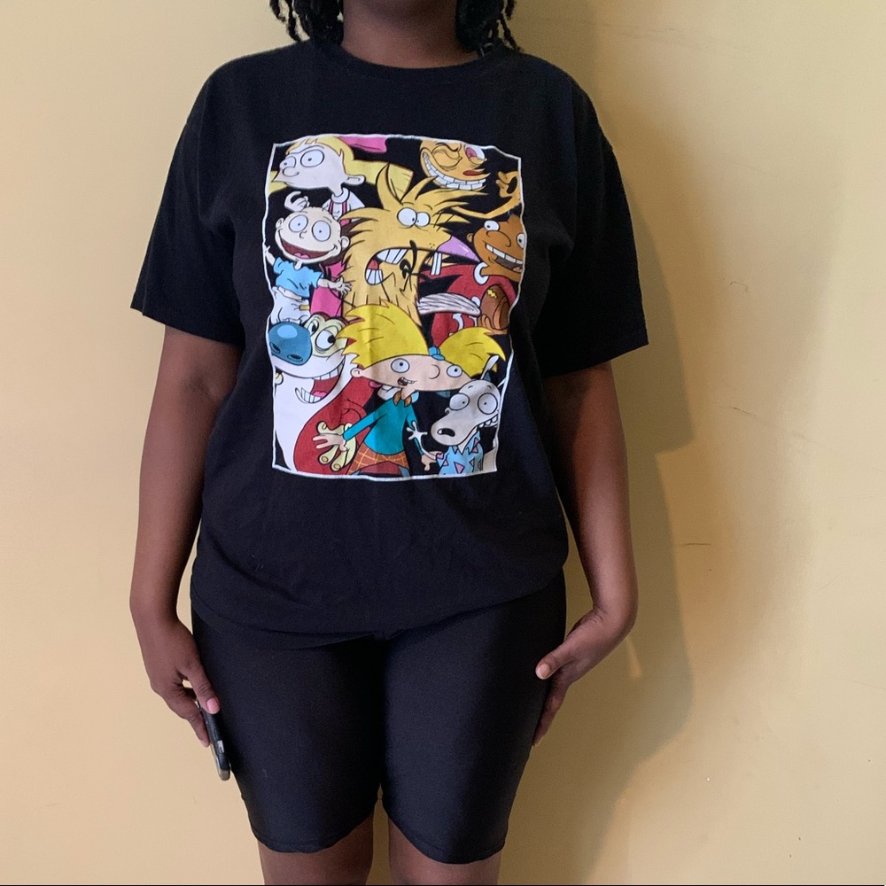 90s large themed t shirt